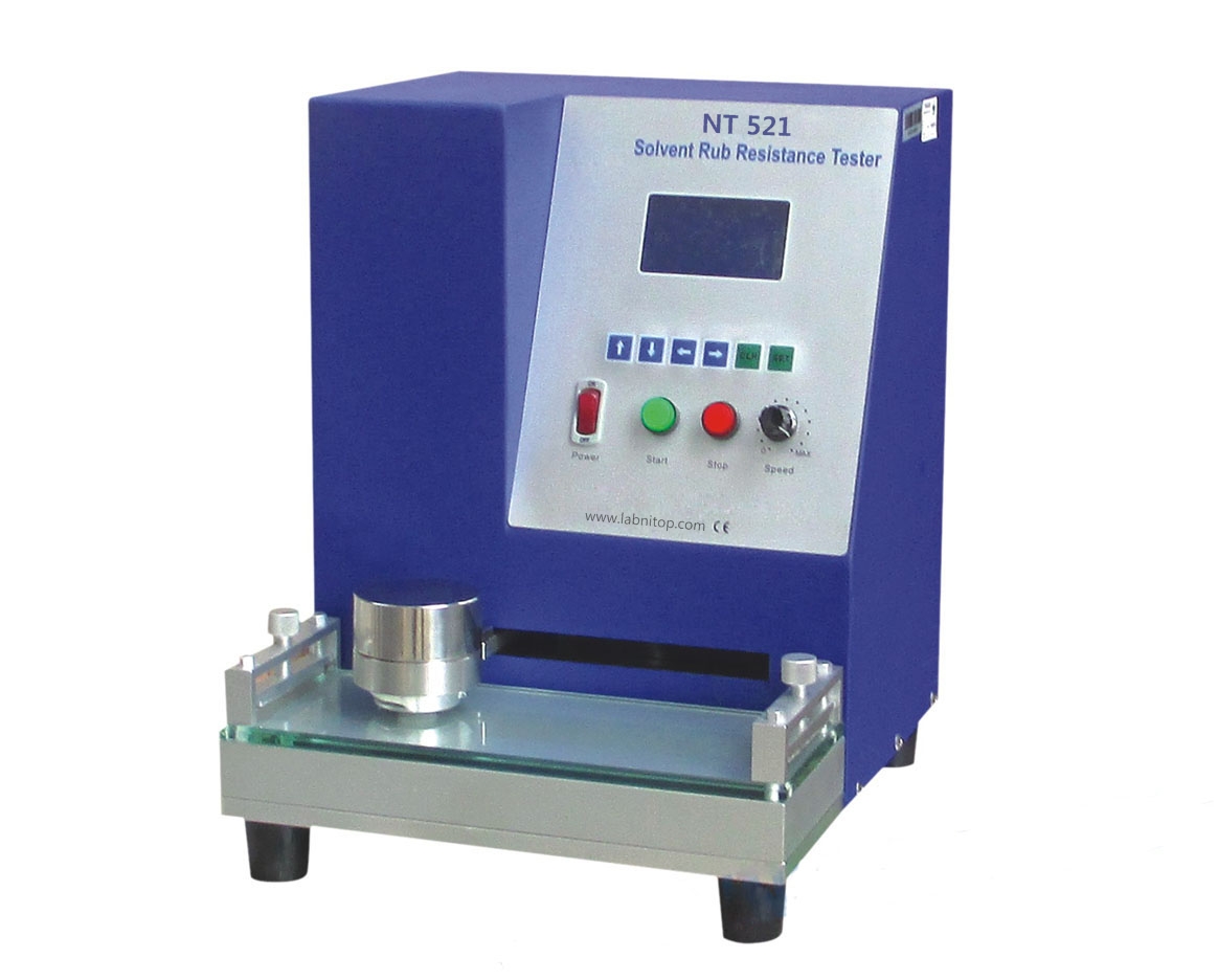 Solvent Rub Resistance Tester
