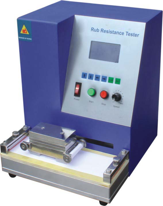 Rub Resistance Tester