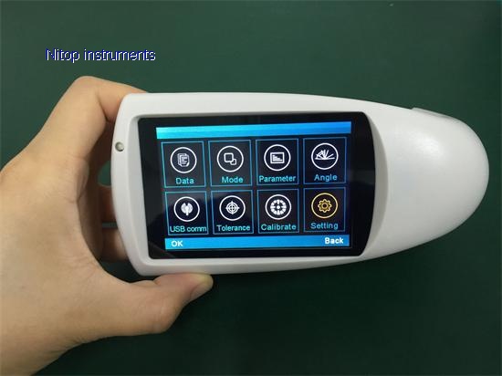Tri Angle Touch Screen Gloss Meter 2000gu