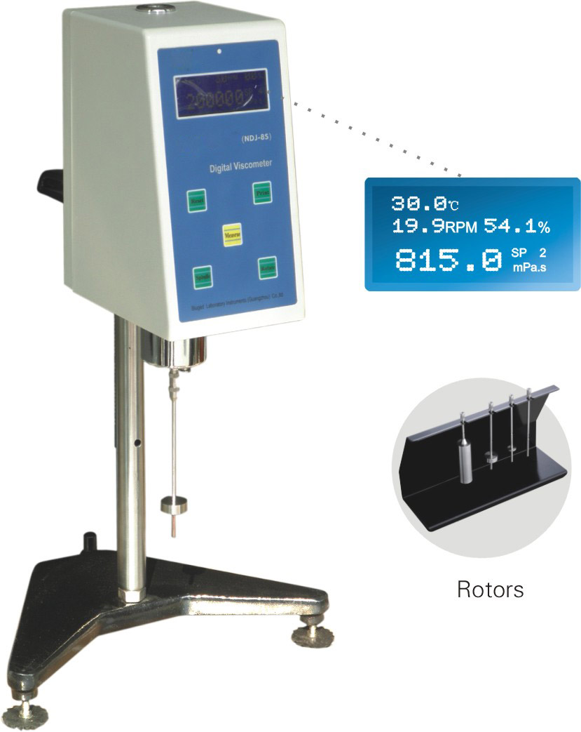 Digital rotary viscometer